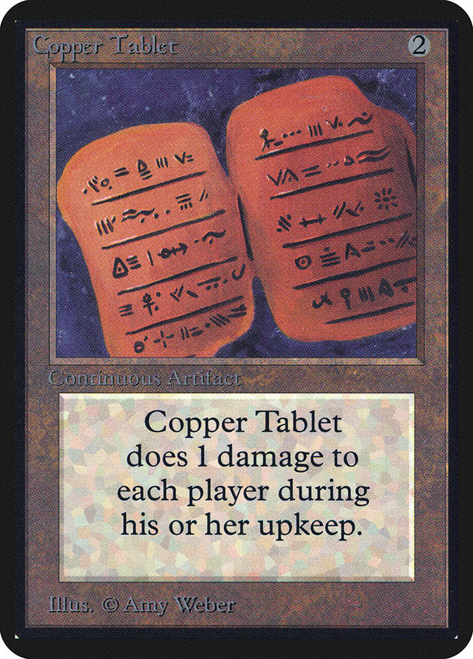 Copper Tablet [Alpha Edition] | Pegasus Games WI