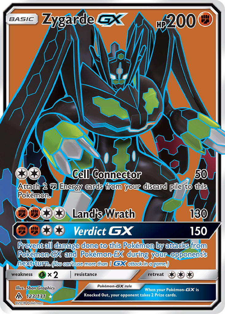 Zygarde GX (123/131) [Sun & Moon: Forbidden Light] | Pegasus Games WI