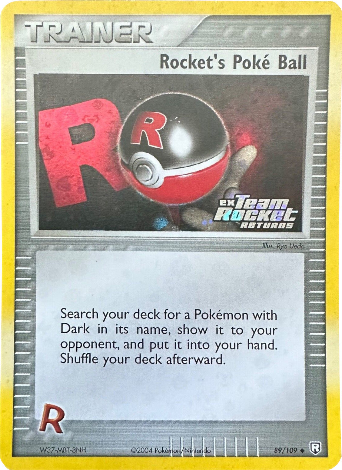 Rocket's Poke Ball (89/109) (Stamped) [EX: Team Rocket Returns] | Pegasus Games WI
