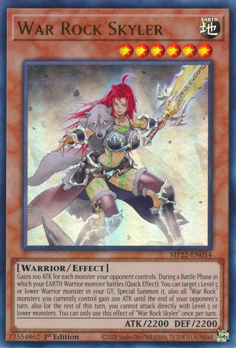 War Rock Skyler [MP22-EN054] Ultra Rare | Pegasus Games WI