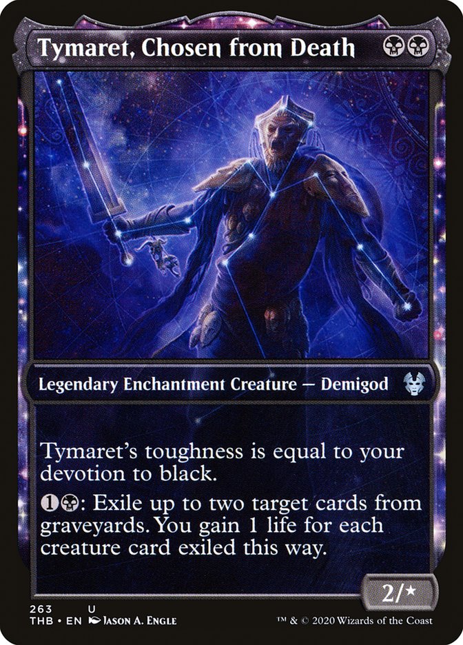 Tymaret, Chosen from Death (Showcase) [Theros Beyond Death] | Pegasus Games WI
