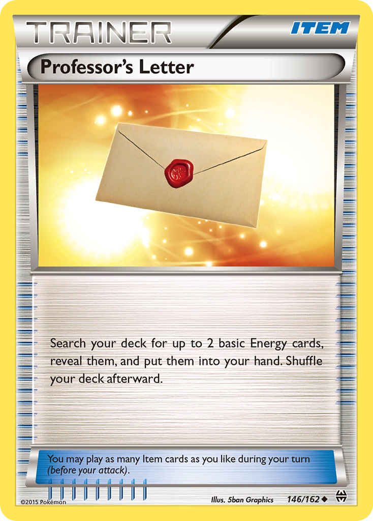 Professor's Letter (146/162) [XY: BREAKthrough] | Pegasus Games WI