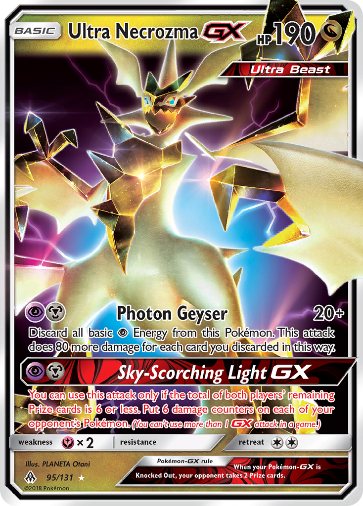 Ultra Necrozma GX (95/131) [Sun & Moon: Forbidden Light] | Pegasus Games WI