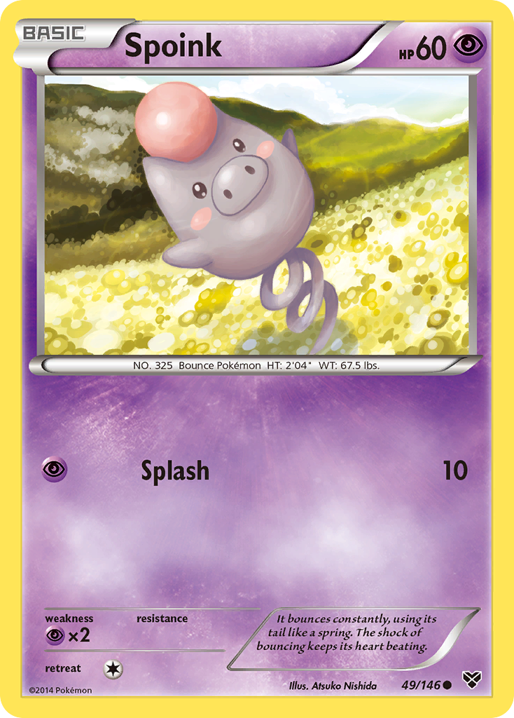 Spoink (49/146) [XY: Base Set] | Pegasus Games WI