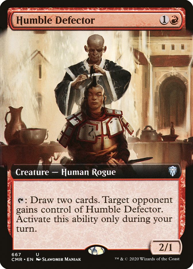 Humble Defector (Extended Art) [Commander Legends] | Pegasus Games WI