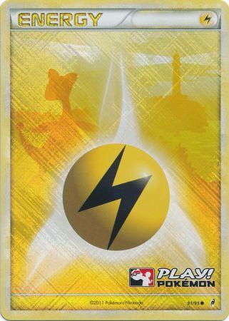 Lightning Energy (91/95) (Play Pokemon Promo) [HeartGold & SoulSilver: Call of Legends] | Pegasus Games WI