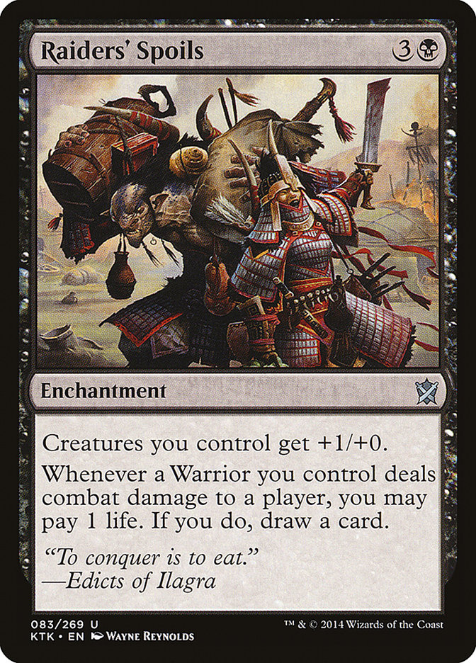 Raiders' Spoils [Khans of Tarkir] | Pegasus Games WI