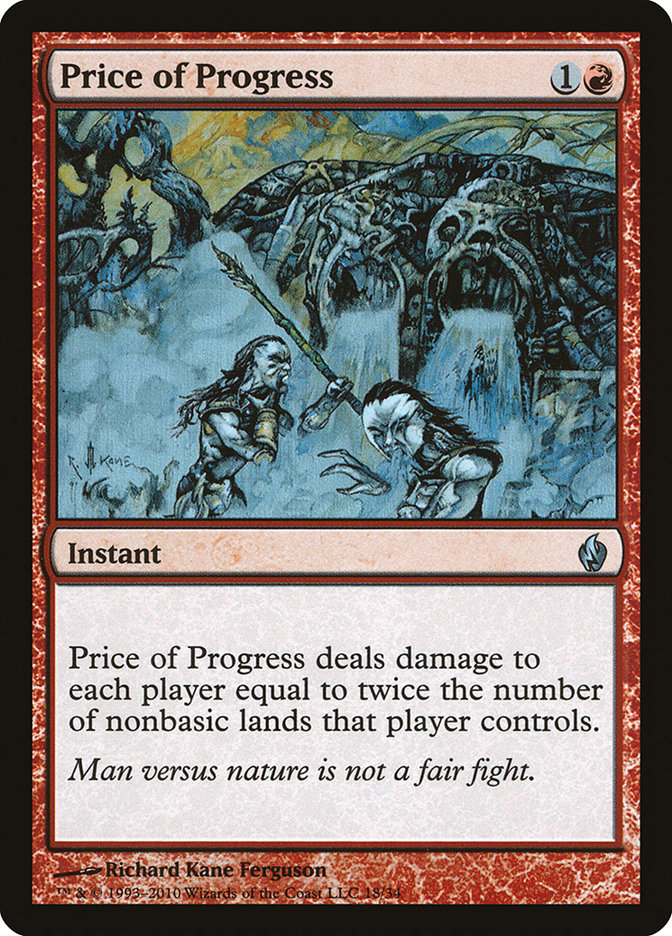 Price of Progress [Premium Deck Series: Fire and Lightning] | Pegasus Games WI