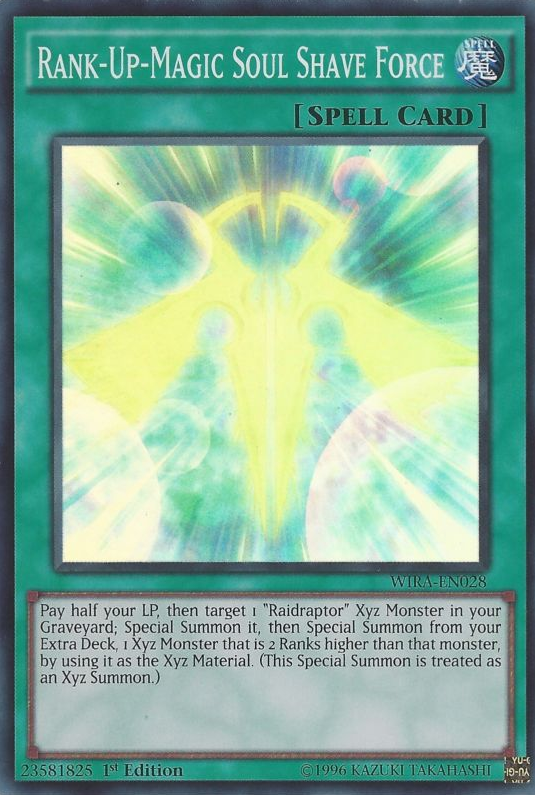 Rank-Up-Magic Soul Shave Force [WIRA-EN028] Super Rare | Pegasus Games WI