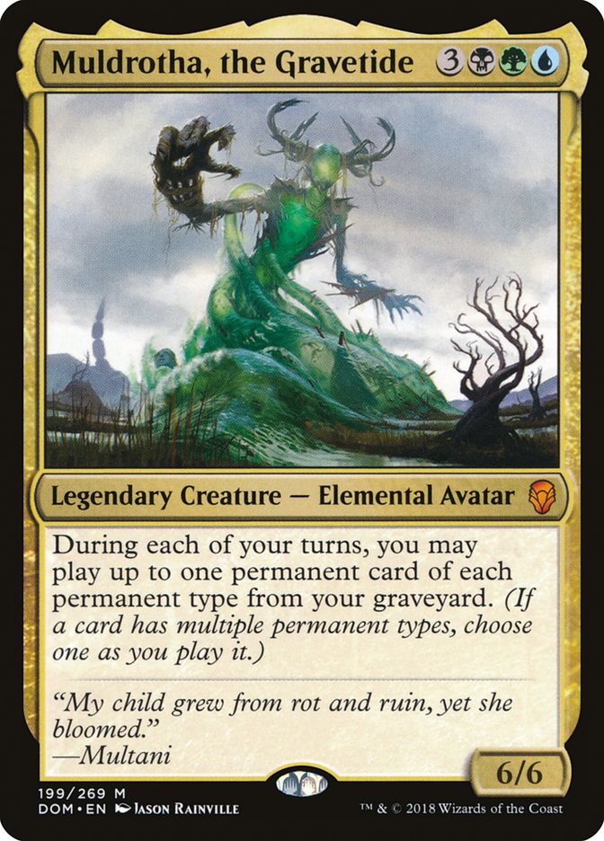 Muldrotha, the Gravetide [Dominaria] | Pegasus Games WI