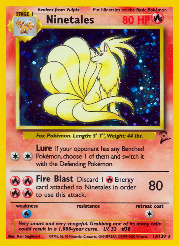 Ninetales (13/130) [Base Set 2] | Pegasus Games WI