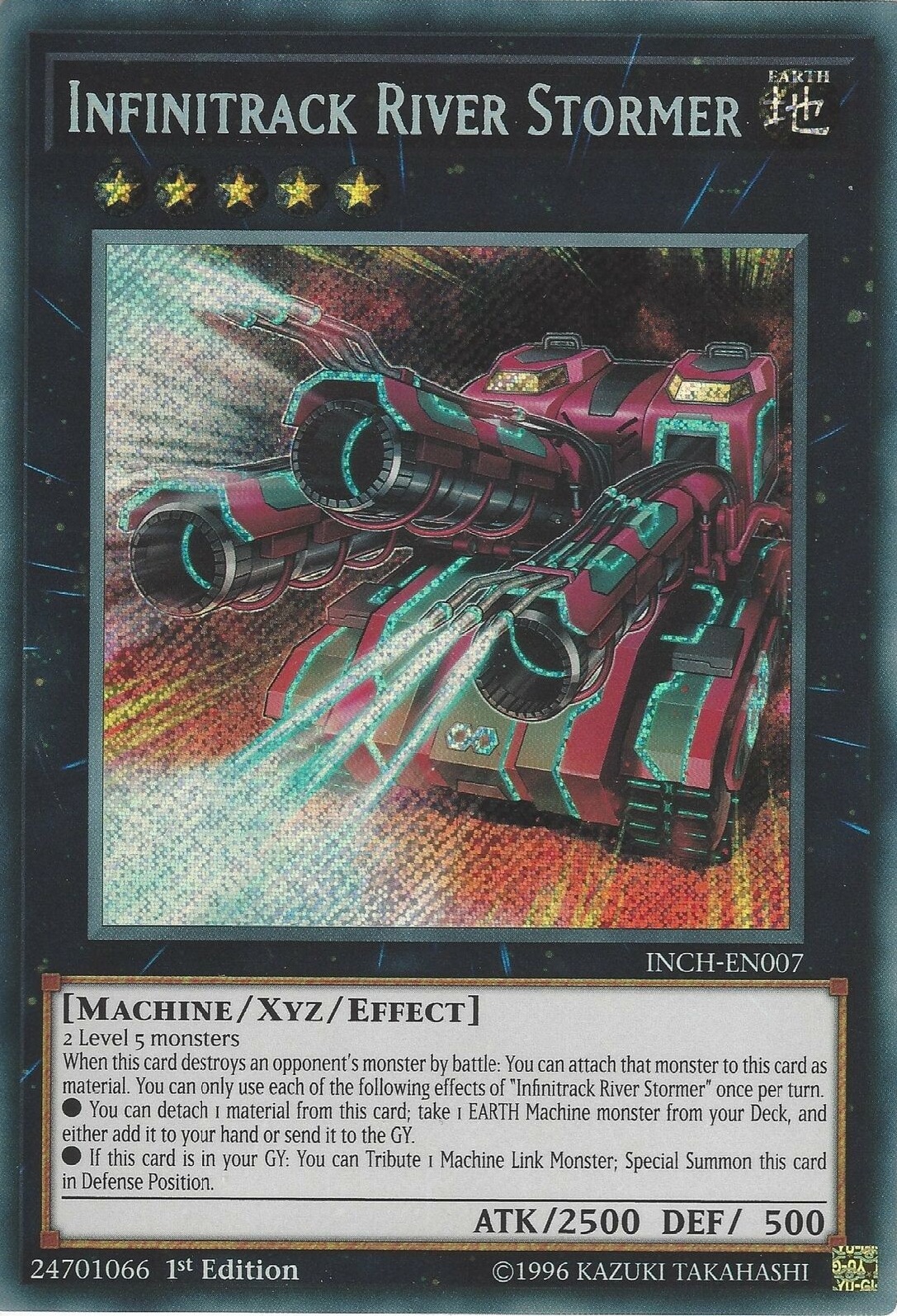 Infinitrack River Stormer [INCH-EN007] Secret Rare | Pegasus Games WI