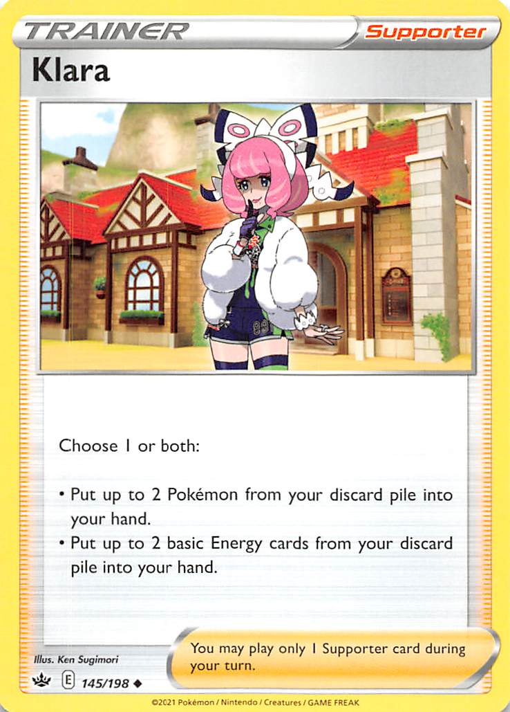 Klara (145/198) [Sword & Shield: Chilling Reign] | Pegasus Games WI