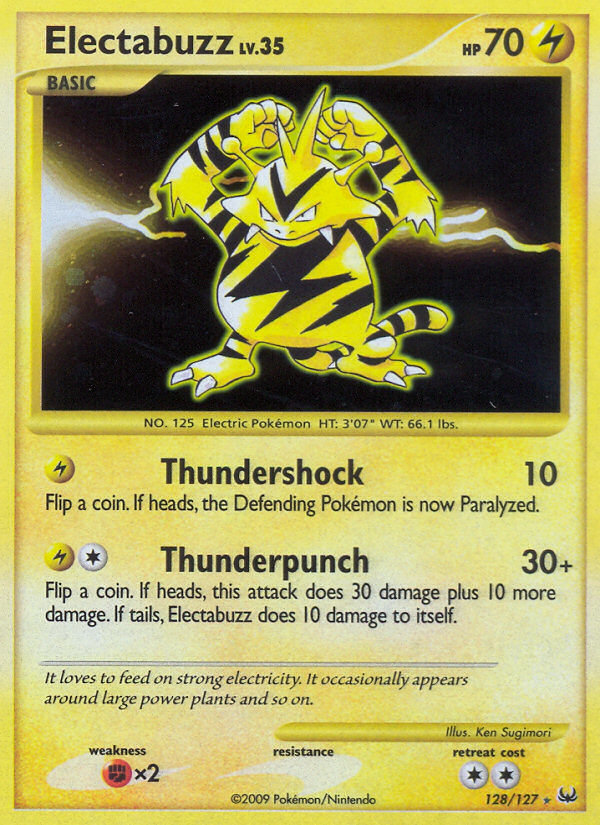 Electabuzz (128/127) [Platinum: Base Set] | Pegasus Games WI