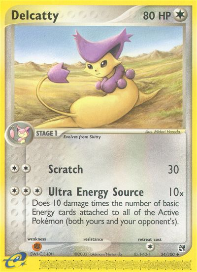 Delcatty (34/100) [EX: Sandstorm] | Pegasus Games WI