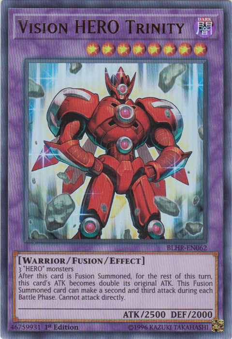 Vision HERO Trinity [BLHR-EN062] Ultra Rare | Pegasus Games WI