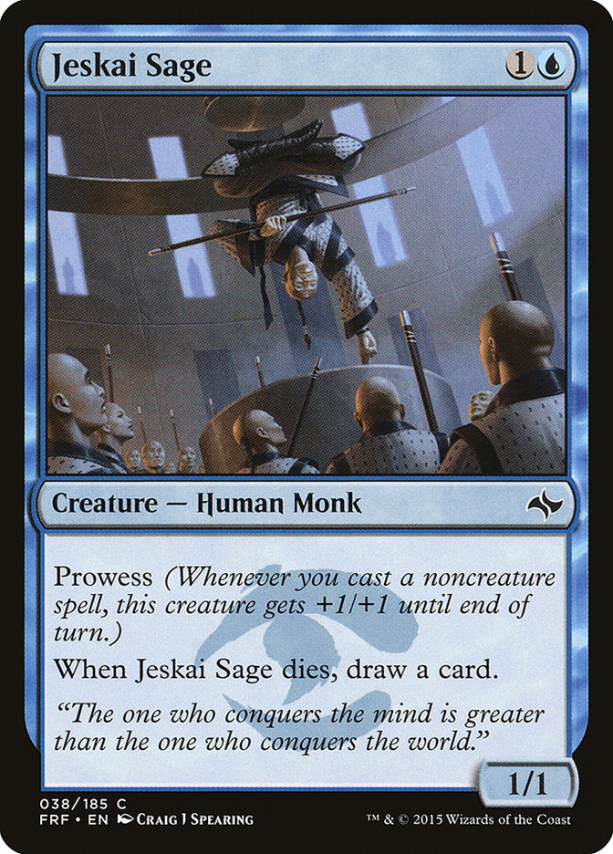 Jeskai Sage [Fate Reforged] | Pegasus Games WI