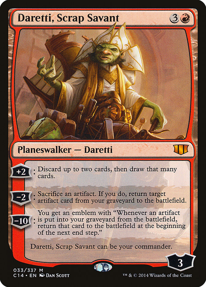 Daretti, Scrap Savant [Commander 2014] | Pegasus Games WI