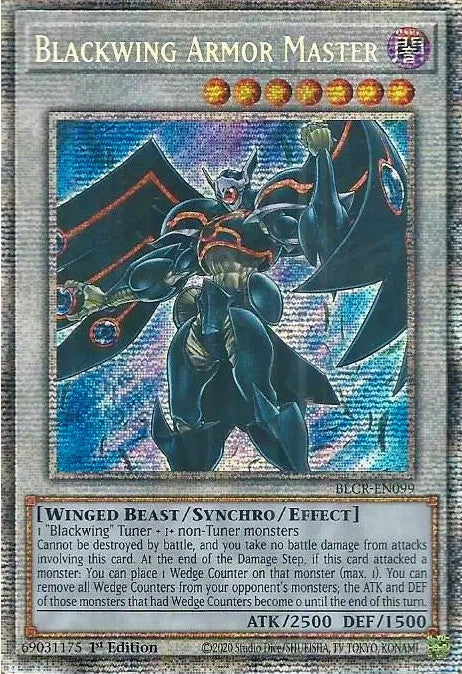 Blackwing Armor Master [BLCR-EN099] Starlight Rare | Pegasus Games WI