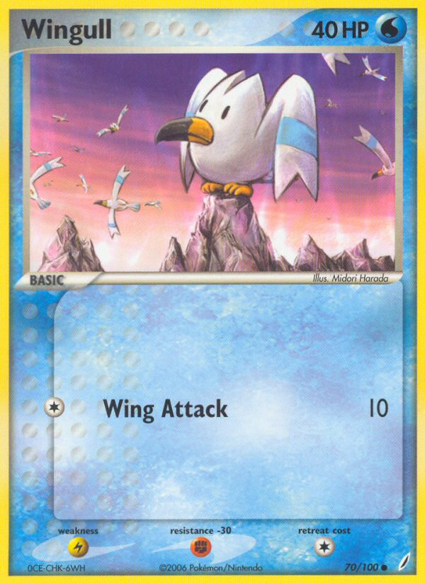 Wingull (70/100) [EX: Crystal Guardians] | Pegasus Games WI