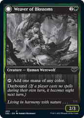 Weaver of Blossoms // Blossom-Clad Werewolf [Innistrad: Double Feature] | Pegasus Games WI