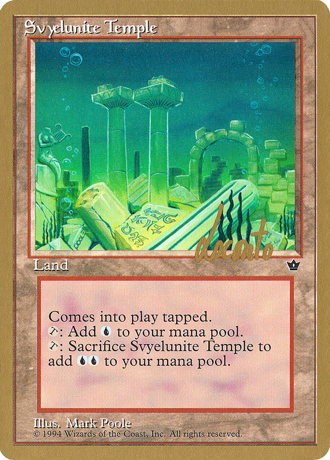 Svyelunite Temple (Michael Loconto) [Pro Tour Collector Set] | Pegasus Games WI