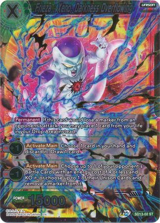 Frieza: Xeno, Darkness Overflowing (Gold Stamped / Starter Deck - Clan Collusion) [SD13-02] | Pegasus Games WI