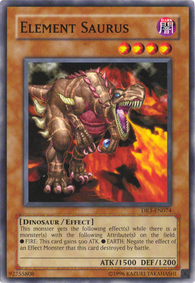 Element Saurus [DR3-EN074] Common | Pegasus Games WI