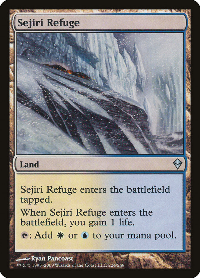 Sejiri Refuge [Zendikar] | Pegasus Games WI