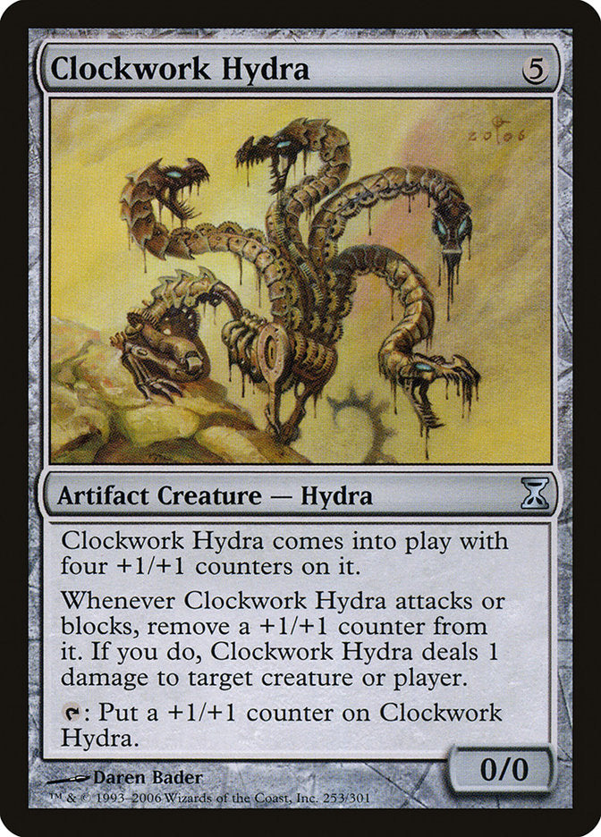 Clockwork Hydra [Time Spiral] | Pegasus Games WI