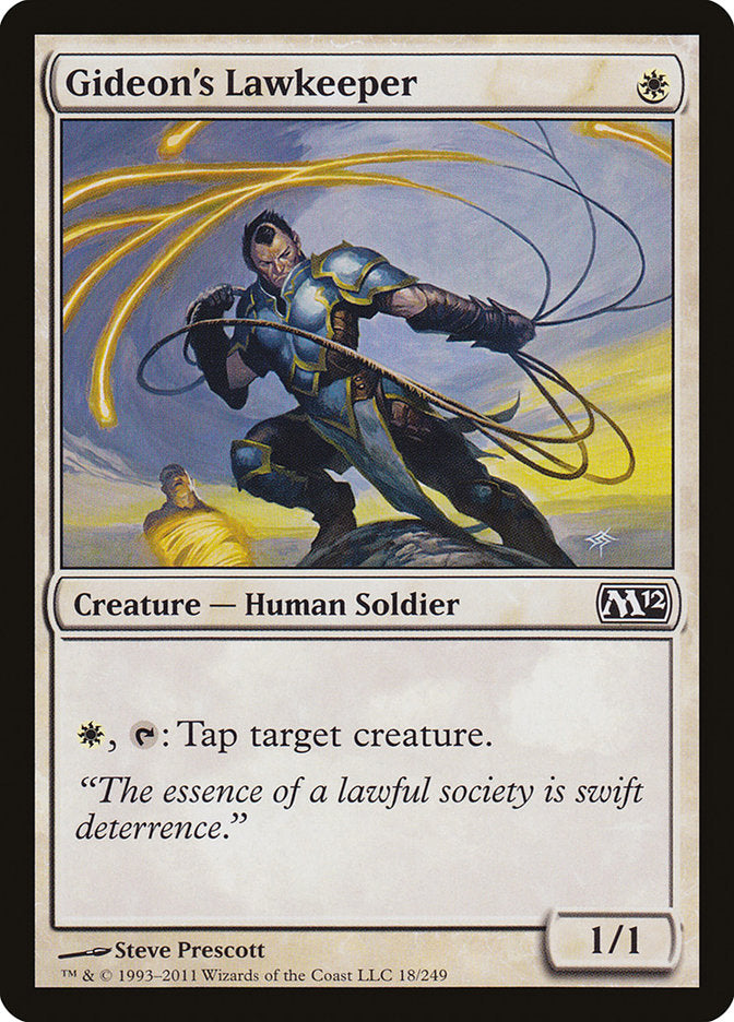 Gideon's Lawkeeper [Magic 2012] | Pegasus Games WI