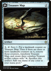 Treasure Map // Treasure Cove [Ixalan Prerelease Promos] | Pegasus Games WI
