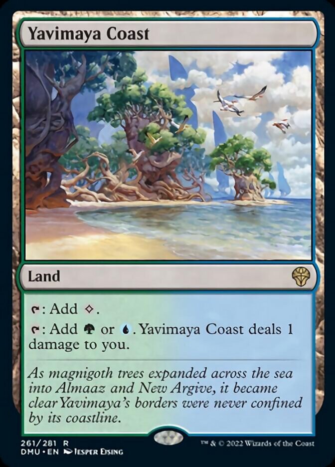 Yavimaya Coast [Dominaria United] | Pegasus Games WI