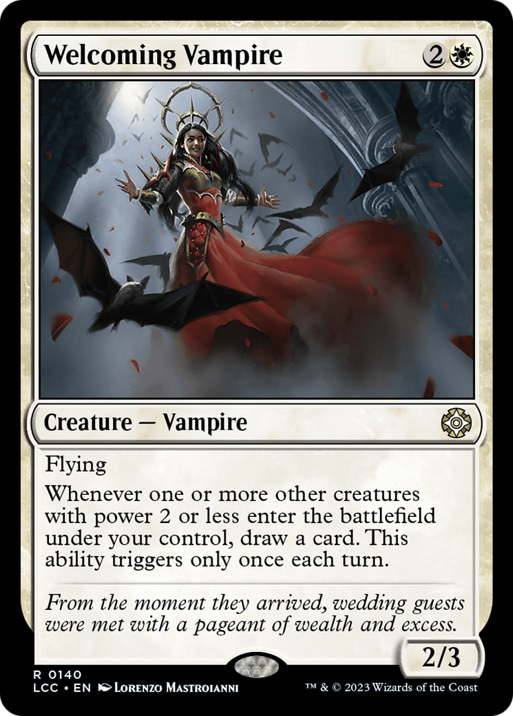 Welcoming Vampire [The Lost Caverns of Ixalan Commander] | Pegasus Games WI