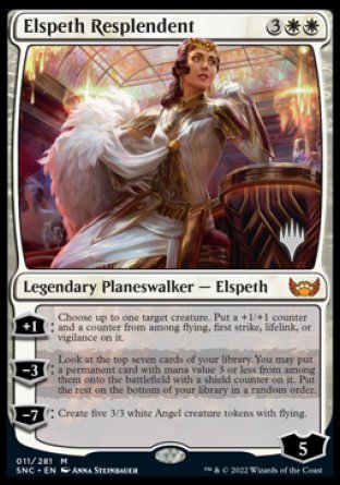 Elspeth Resplendent (Promo Pack) [Streets of New Capenna Promos] | Pegasus Games WI