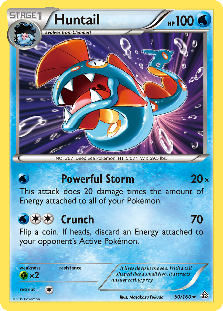 Huntail (50/160) [XY: Primal Clash] | Pegasus Games WI