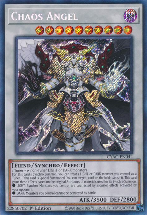 Chaos Angel [CYAC-EN044] Secret Rare | Pegasus Games WI