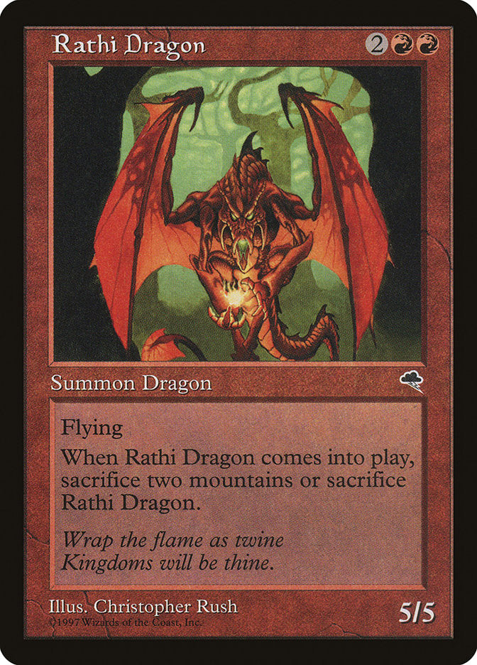 Rathi Dragon [Tempest] | Pegasus Games WI