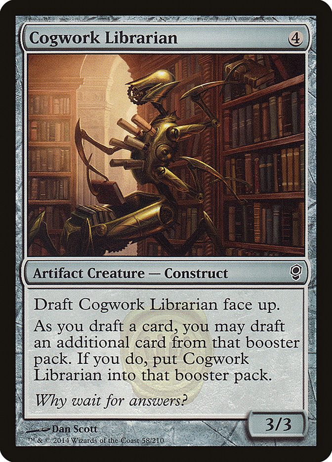 Cogwork Librarian [Conspiracy] | Pegasus Games WI