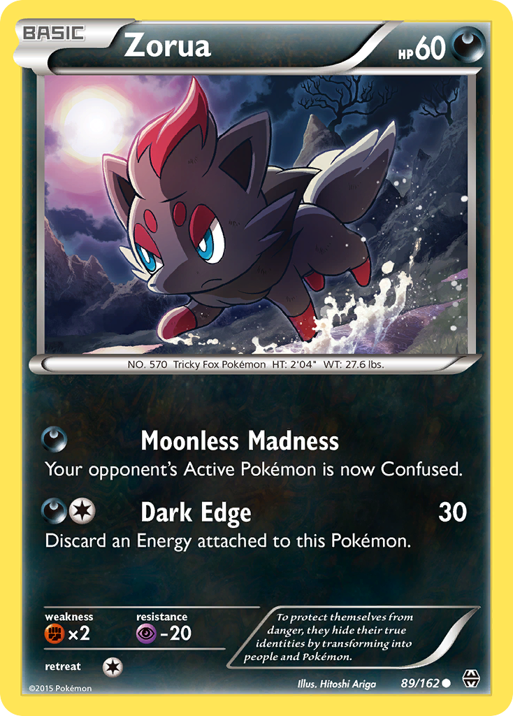 Zorua (89/162) [XY: BREAKthrough] | Pegasus Games WI