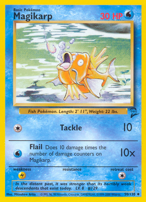 Magikarp (50/130) [Base Set 2] | Pegasus Games WI