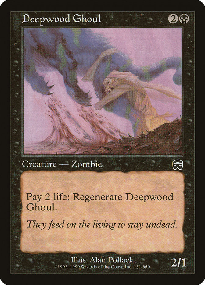 Deepwood Ghoul [Mercadian Masques] | Pegasus Games WI