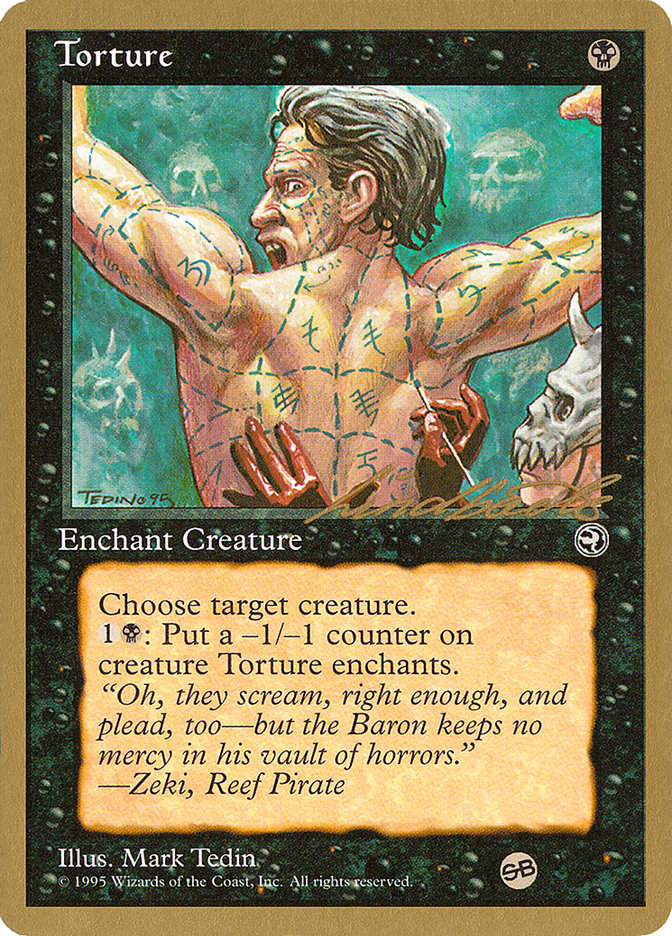 Torture (Leon Lindback) (SB) [Pro Tour Collector Set] | Pegasus Games WI