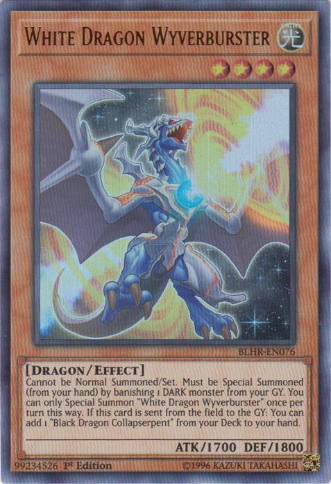 White Dragon Wyverburster [BLHR-EN076] Ultra Rare | Pegasus Games WI