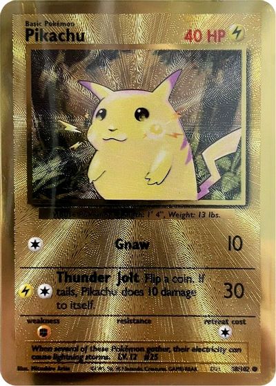 Pikachu (58/102) (Celebrations Metal Card) [Celebrations: 25th Anniversary] | Pegasus Games WI