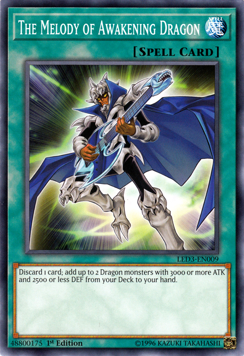 The Melody of Awakening Dragon [LED3-EN009] Common | Pegasus Games WI