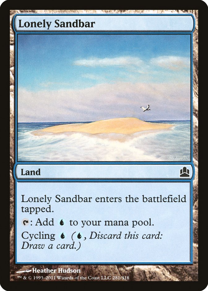 Lonely Sandbar [Commander 2011] | Pegasus Games WI