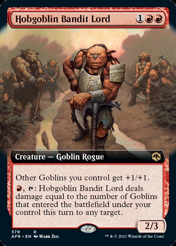 Hobgoblin Bandit Lord (Extended Art) [Dungeons & Dragons: Adventures in the Forgotten Realms] | Pegasus Games WI