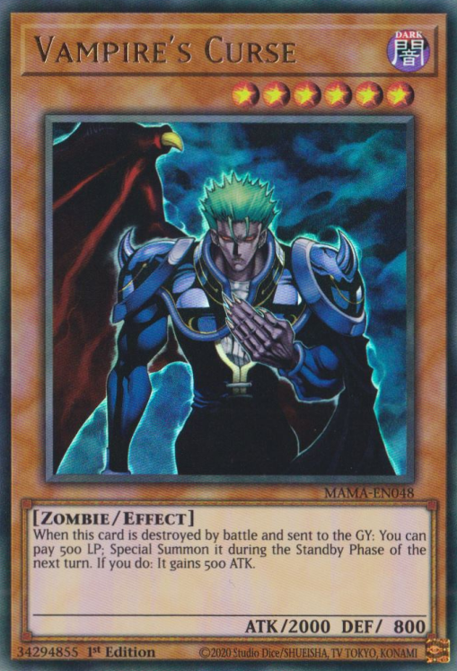 Vampire's Curse [MAMA-EN048] Ultra Rare | Pegasus Games WI