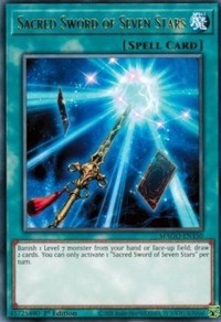 Sacred Sword of Seven Stars [MAGO-EN150] Rare | Pegasus Games WI